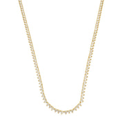 Cordão de zircônia branco